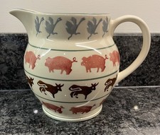 Emma Bridgewater FARMYARD 1.5 pint JUG backstamp 1998 spongeware 
