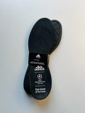 adidas replacement f50 adizero football boot insoles / sockliner black UK8.5 NEW