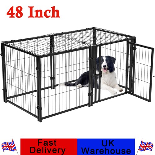 Metal dog crate - metal, h