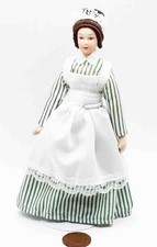 Dolls House Maid In A Green