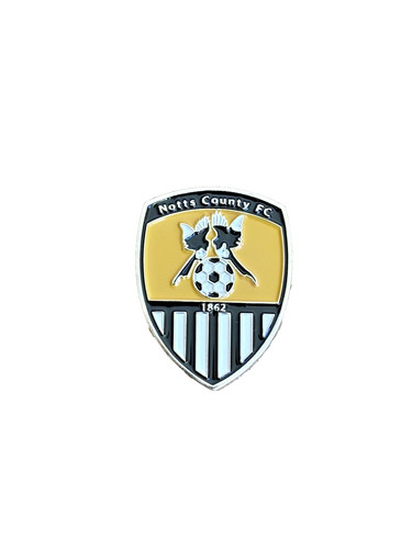 Notts county metal enamel - county,