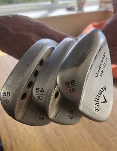 Three callaway irons 54 - three, 54°