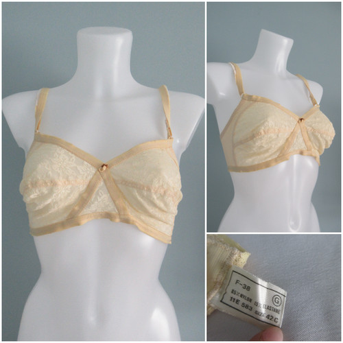 Vintage bra 1980s ladies - bra,