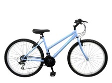 Arden Velvet 21 Speed Girls Kids Mountain Bike 24" Wheel 13" Frame Blue Age 8+