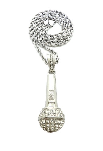 New ice bling microphone - new,