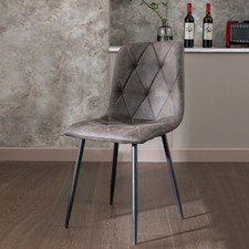 Dining chairs set faux - chairs,