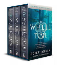 Wheel of Time 3 Books Set by Robert Jordan Series 4 (Book 10-12 )Gathering Storm