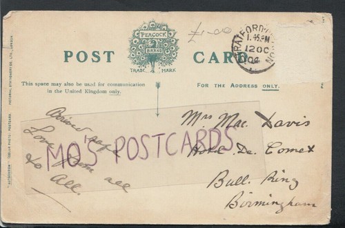 Family history postcard - history,