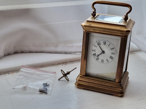 Antique small carriage clock