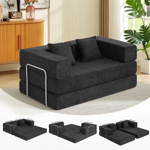 Black boneless sofa - boneless,