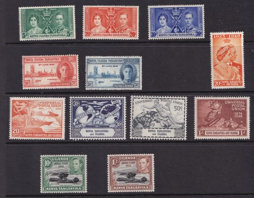 Kenya stamps 1937 - (kut), 1937-1951