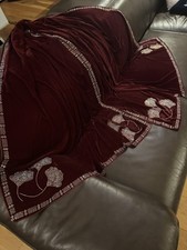 Burgundy rhinestone work