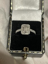 Platinum Diamond 0.65ct Halo