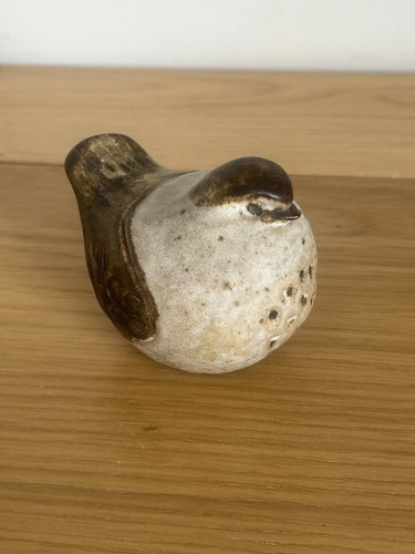 Vintage studio pottery bird - pottery,