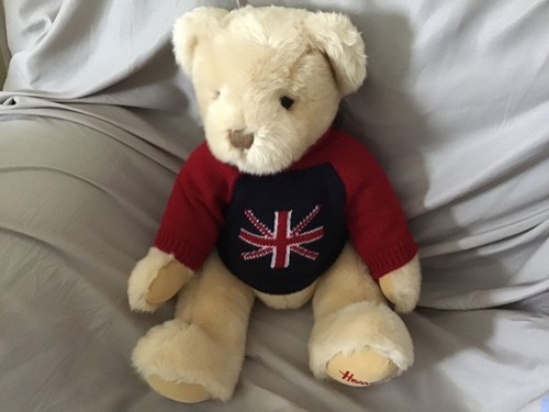 Harrods union jack teddy bear - harrods,