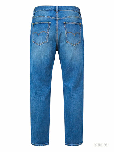 Levi blue denim straight leg - levi's,