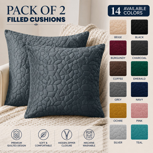 Cushion covers 18x18 filled - cushion,