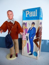 Vintage Pedigree Sindy's boyfriend Paul Doll - Boxed and with outfit