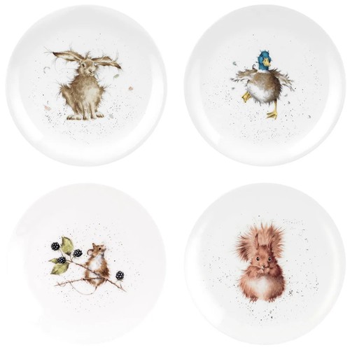 Wrendale coupe plates set - coupe, of