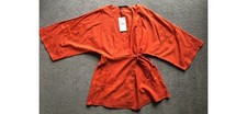 ZARA Embroidered Dress Kimono