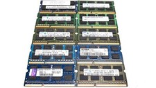 10x Laptop Memory RAM 4GB PC3 10600S 1333MHz DDR3 DDR 3 SODIMM Card Stick