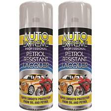 2 X 400ML Clear Lacquer Petrol