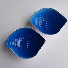 Sigrid Olsen melamine shell service dishes (2) sea blue seashell Nordic design