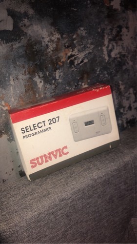 Sunvic select 207 - 207, programmer