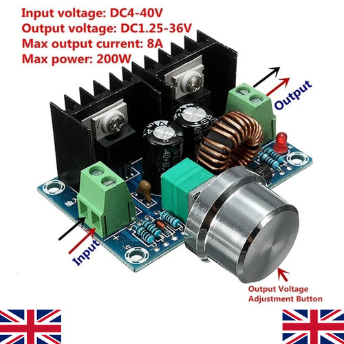 Buck converter step - converter,
