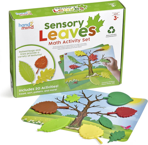 Sensory leaves math activity - sensory,