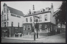 Old Bedfordshire real photo style P/C BRIDGE HOTEL ST MARY'S STREET BEDFORD