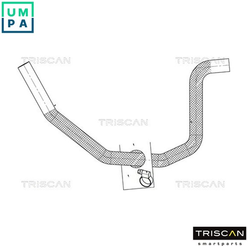 Hydraulic hose steering - hose, 8516