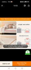 Plush  Sofa Cover Universal