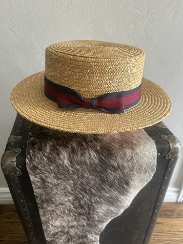 Unisexstraw boater hat - unisexstraw,