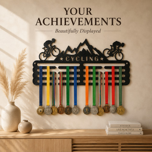 Cycling medal holder 6mm - cycling,