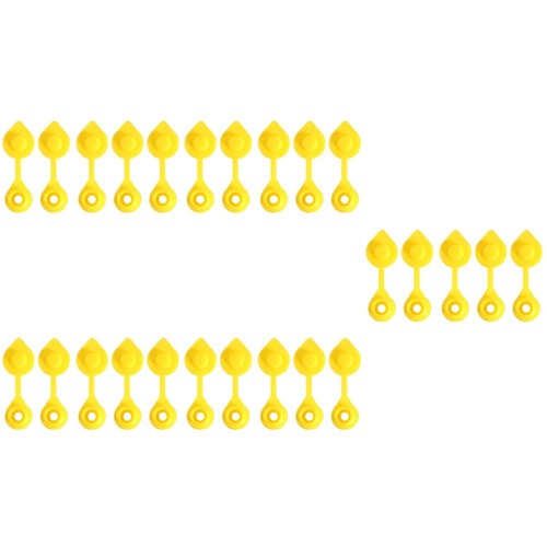 Yellow durable plastic - yellow,