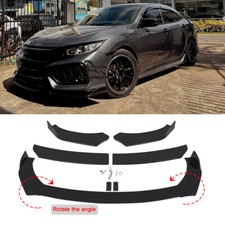 Gloss Black Front Bumper Lip