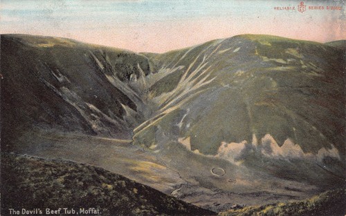 Postcard the devil - postcard,