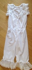 Victorian style (1880-1900s) combinations undergarment open-leg chemise camisole
