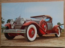 POSTCARD PACKARD 1930 MOTOR CAR