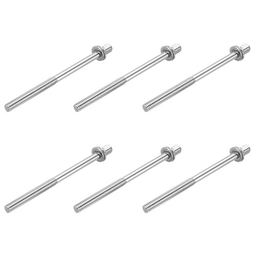 Pack drum tension rods - 6,