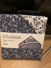 Double Duvet Set Habitat BNWT