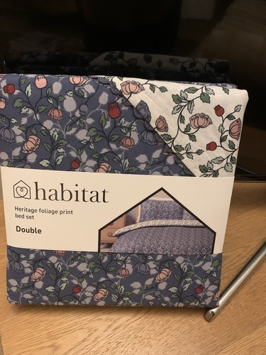 Double duvet set habitat bnwt - duvet,