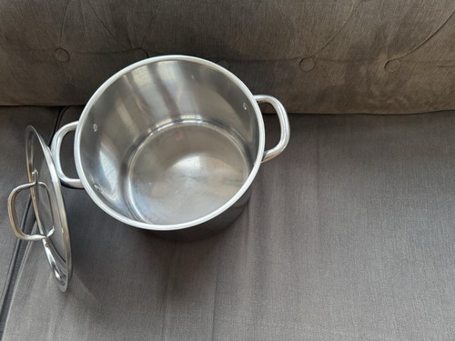 Stainless steel stock pot with - pot,
