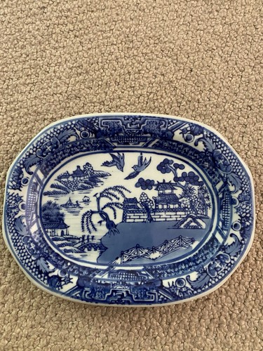 Ironstone blue willow - ironstone, pattern