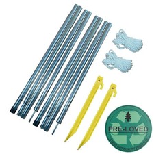 OLPRO Canopy Tent Pole Set 2x180cm shelter tarp awning camping hiking RETURN P5