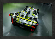 Peugeot 9X8 Race Car Rear View