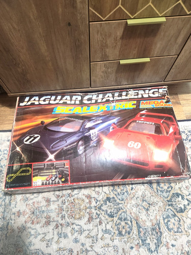 Scalextric jaguar challenge - scalextric,