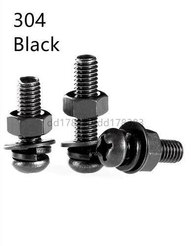 Black 304 stainless steel - black,