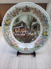 Foxwood Tales Wedgewood Plate - Foxwood Regatta - English Bone China